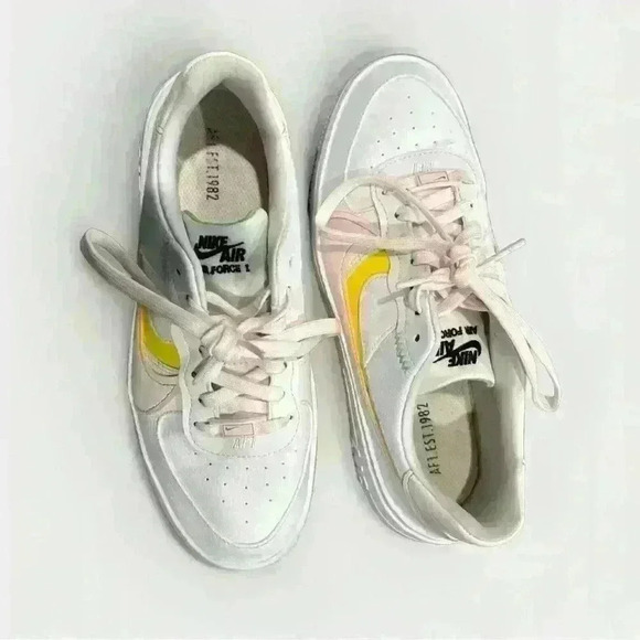 Preowned Nike Air Force Platform Women’s Shoes 8.5 FJ0737100 - Picture 2 of 9